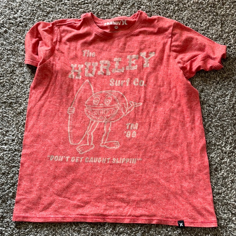 Hurley boys surf wax logo small tee